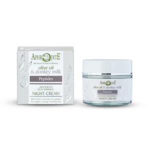 Pepiididega täiustatud kortsudevastane öökreem