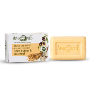 Sheavõi ja kaerahelvestega oliiviõliseep